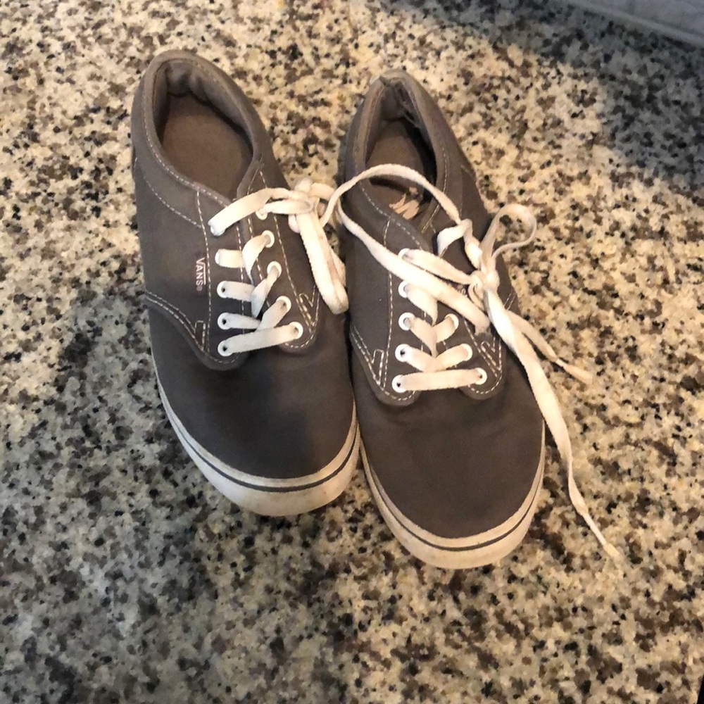 Grey vans
